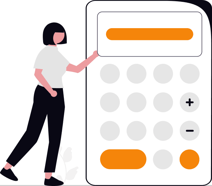 Illustratie bij de rekensom van de prijsvergelijking